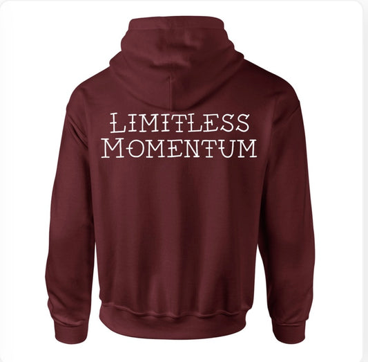 "You're Not Finished" Hoodie - Maroon