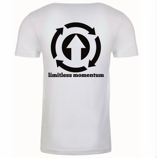 "Just Show Up" Tee - White