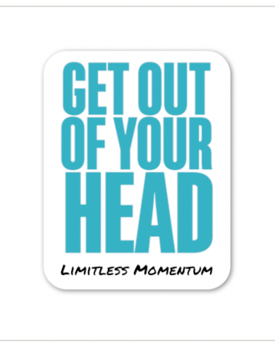 "Get Out of Your Head" Sticker