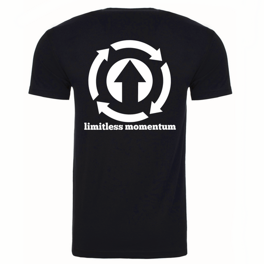 "Just Show Up" Tee - Black