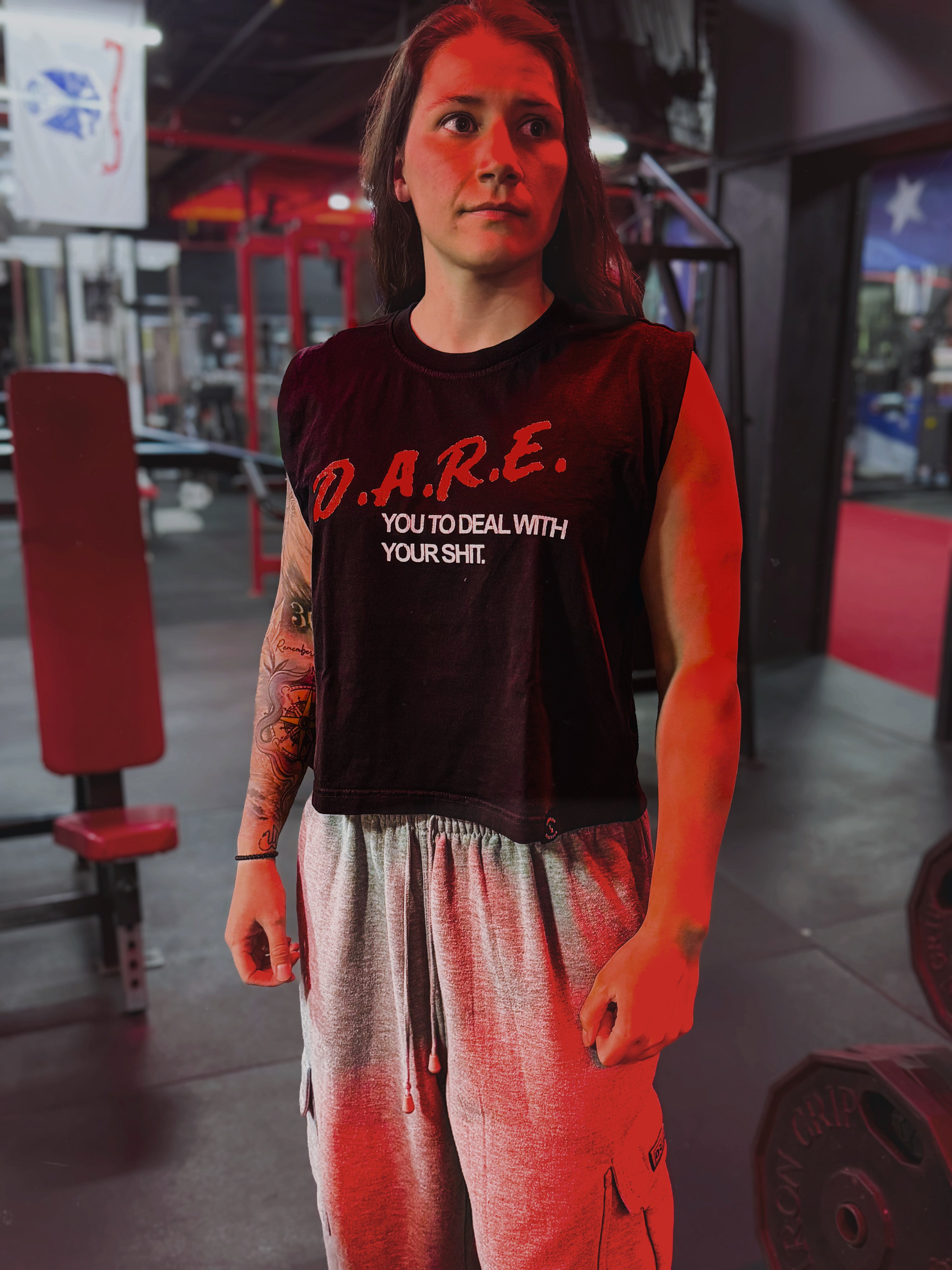 D.A.R.E. Womens Cutoff