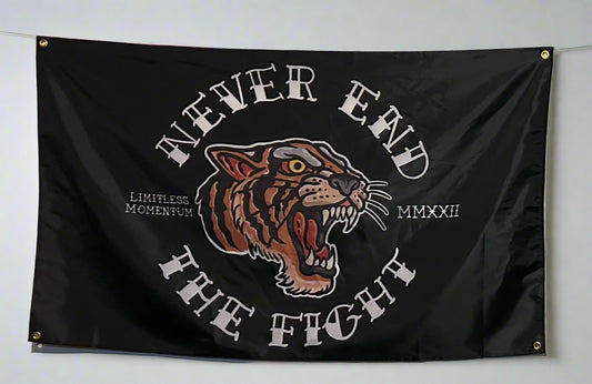 "Never End The Fight" Flag
