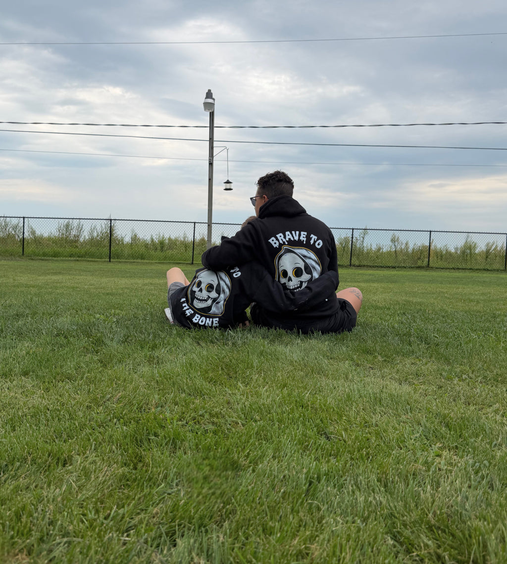 "Brave To The Bone" - Adult Hoodie