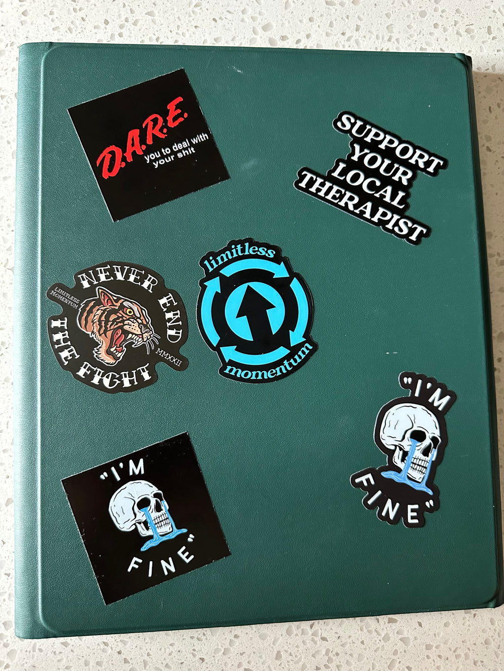 D.A.R.E. Square Sticker